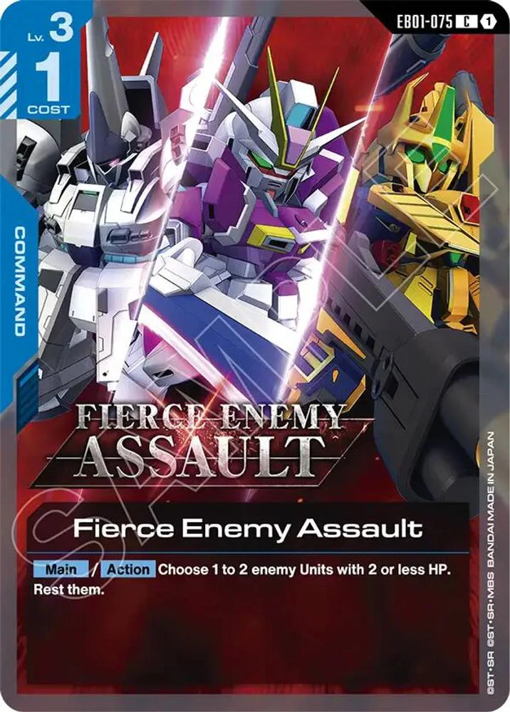 Fierce Enemy Assault - EB01-075 - Common
