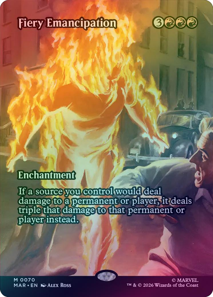 Fiery Emancipation - Source Material Showcase (Foil) (MAR)