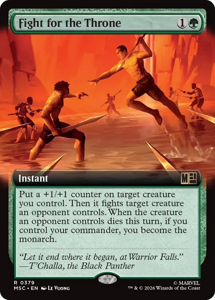 Fight for the Throne - Extended Art (MSC)