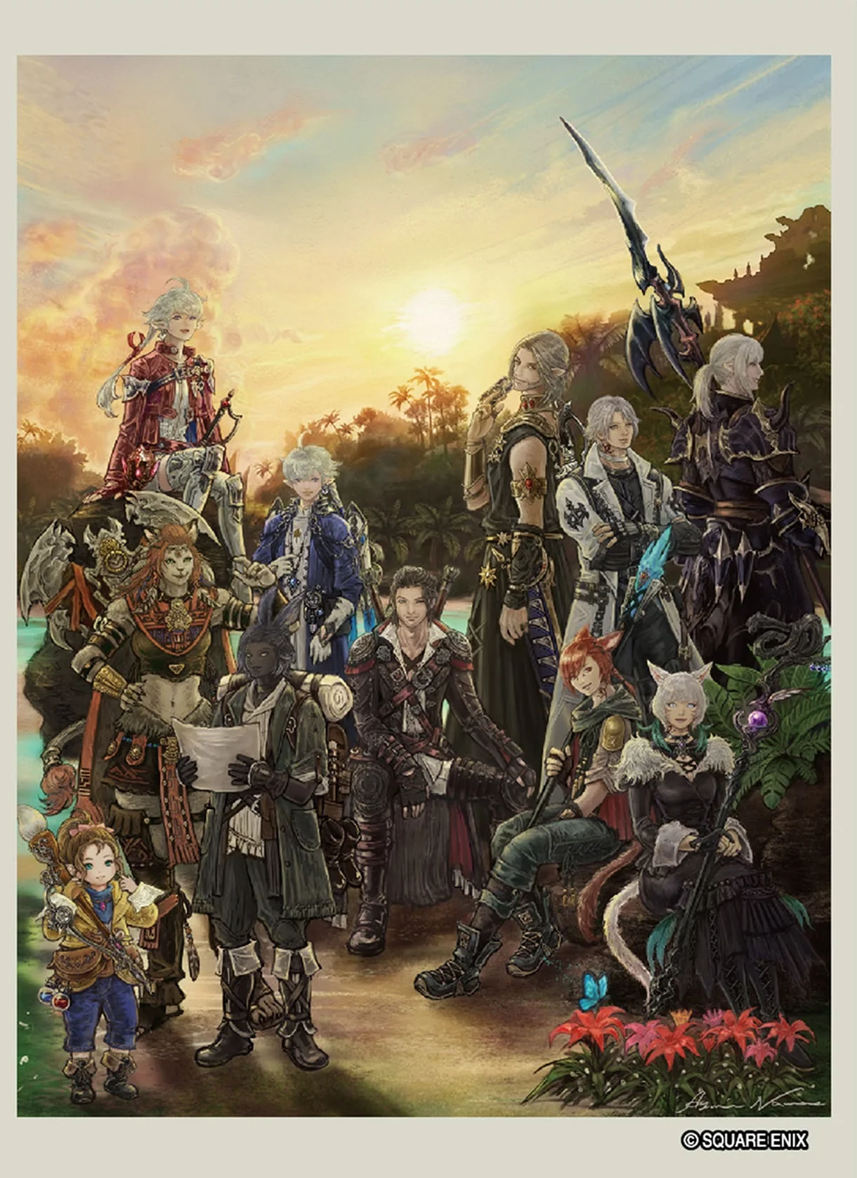 Final Fantasy - Card Sleeves Series 2 - FFXIV - 100ct