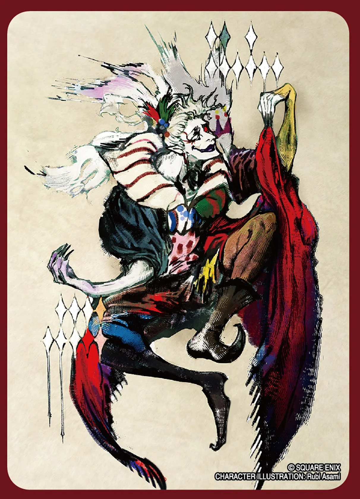 Final Fantasy - Card Sleeves Series 2 - Kefka - 100ct