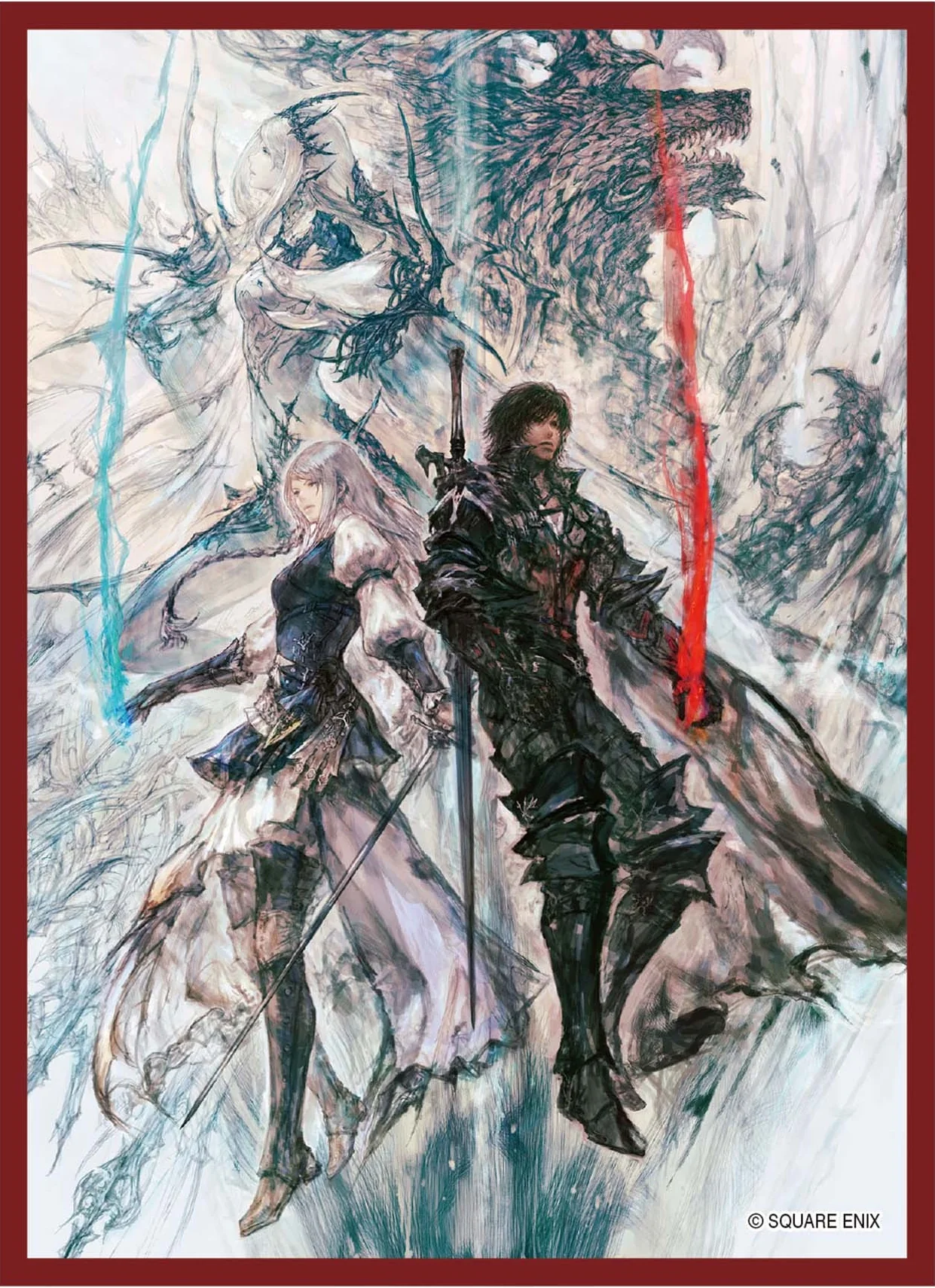 Final Fantasy - Card Sleeves Series 3 - Fiery Heart Icy Resolve - 100ct
