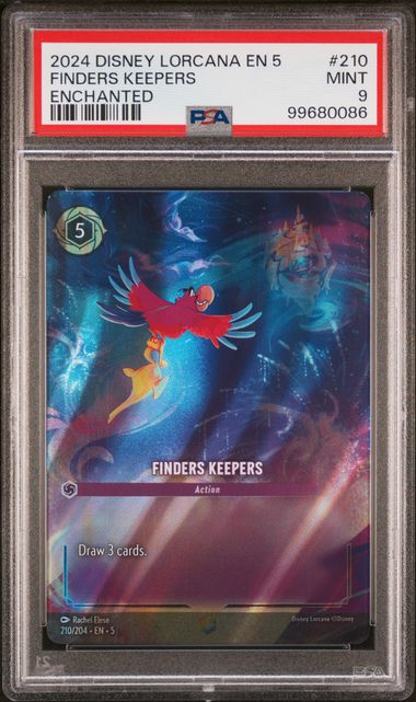 Finders Keepers (Enchanted) - 210/204 - Enchanted - PSA Mint 9