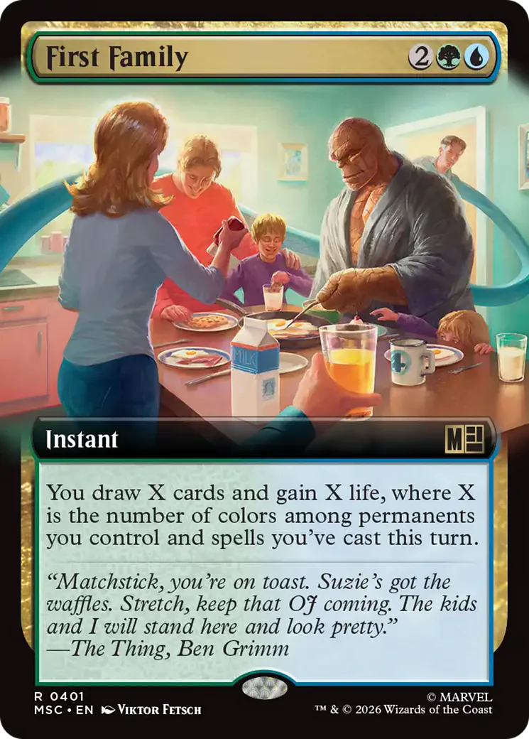 First Family - Extended Art (MSC)