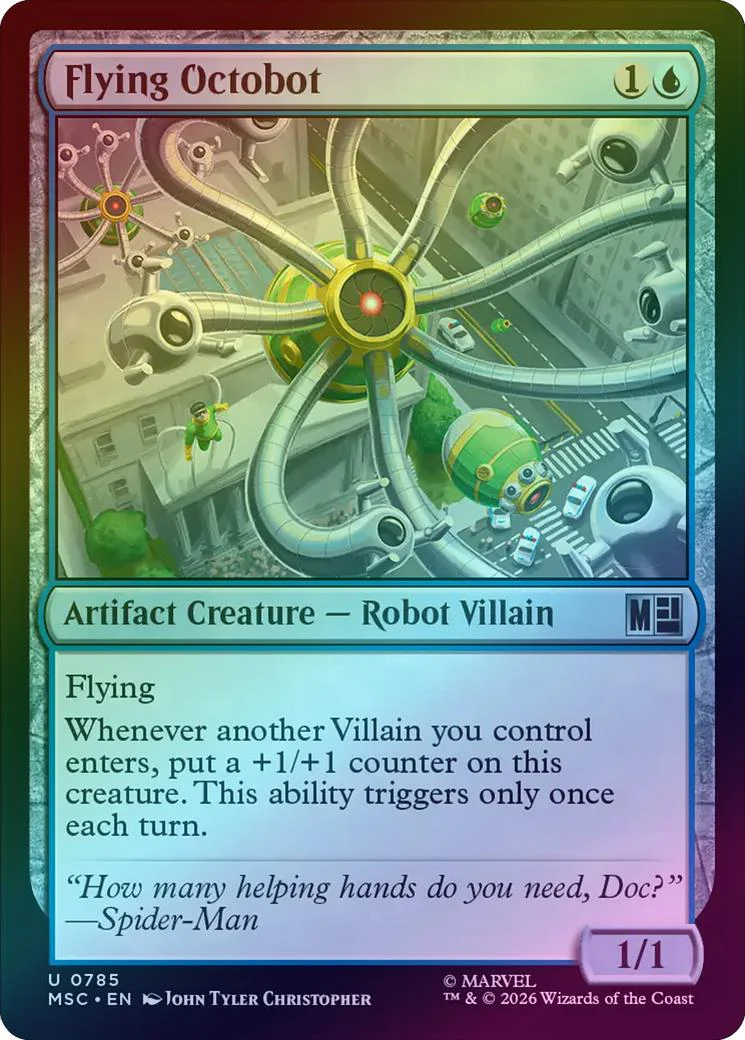 Flying Octobot (Foil) (MSC)