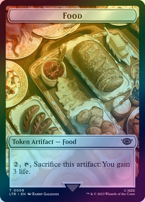 Food (009) // Orc Army (006) Token (Foil) (TLTR)