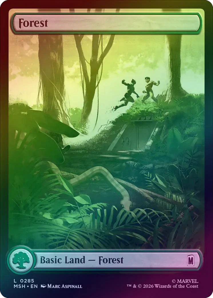 Forest (285) (Foil) (MSH)