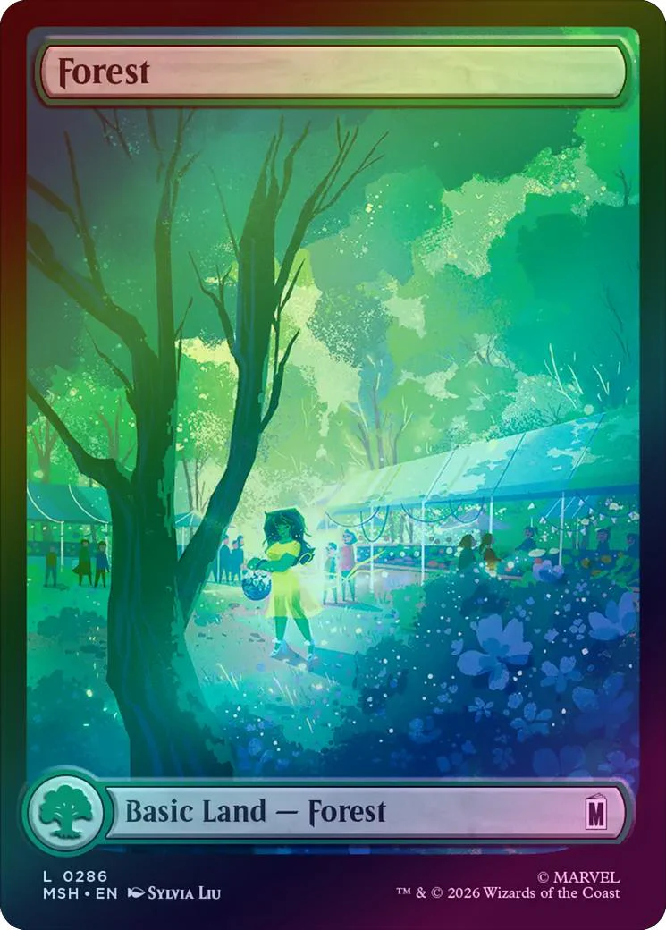 Forest (286) (Foil) (MSH)
