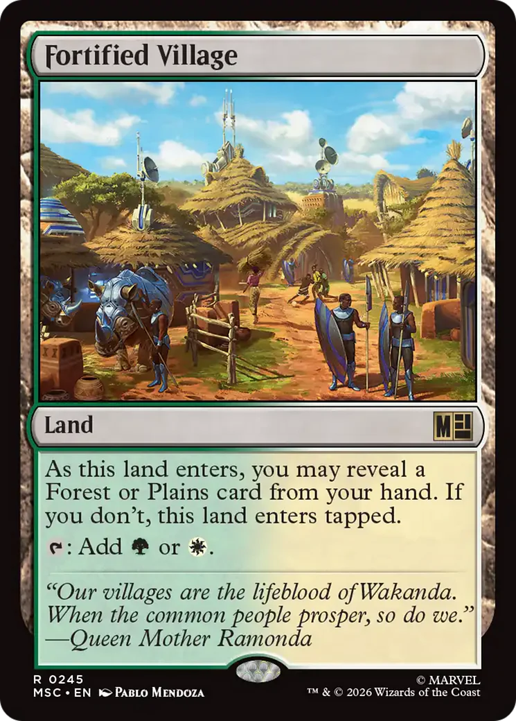 Fortified Village (MSC)