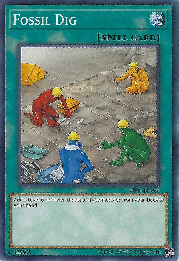 Fossil Dig - SR04-EN022 - Common - Unlimited