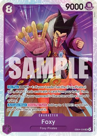 Foxy - EB04-036 - Super Rare
