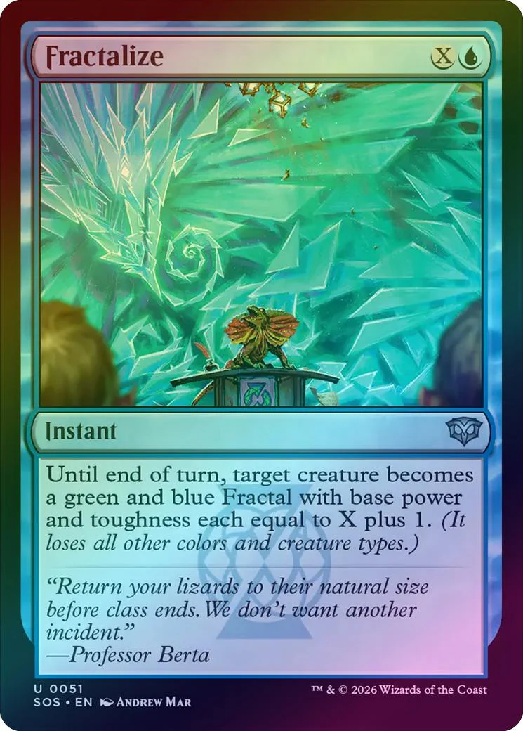 Fractalize (Foil) (SOS)