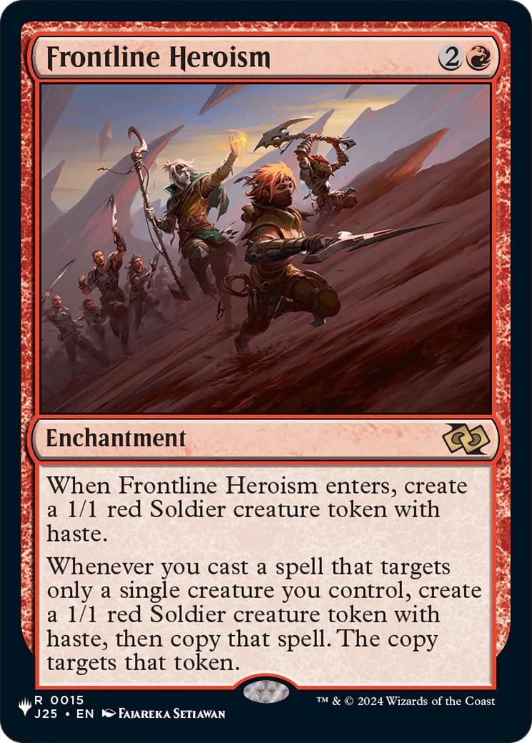 Frontline Heroism - J25 Reprint (PLST)