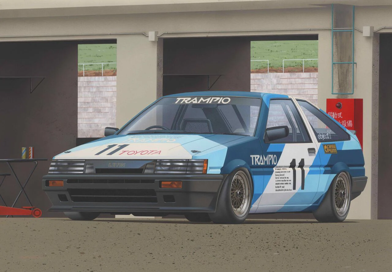 Fujimi - 1985 Toyota AE86 Levin TRAMPIO 1/24