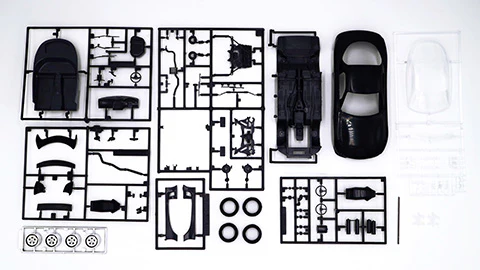 Fujimi - Mazda FD3S RX-7 A-Spec (w/GT W Wing) 1/24 [048123] - Image 2