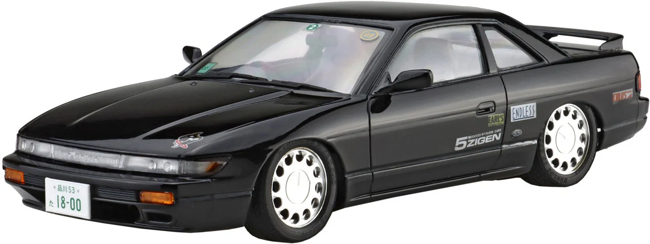 Fujimi - Nissan Silvia K's (S13) (w/ Carbon Hood Decal) 1/24
