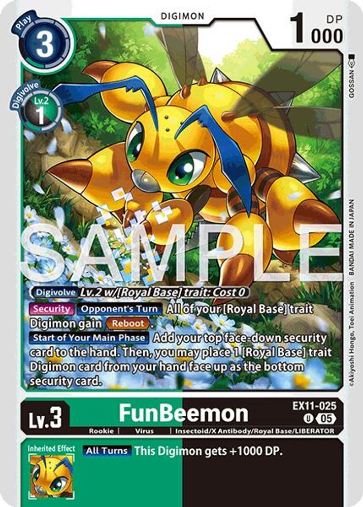 FunBeemon - EX11-025 - Uncommon