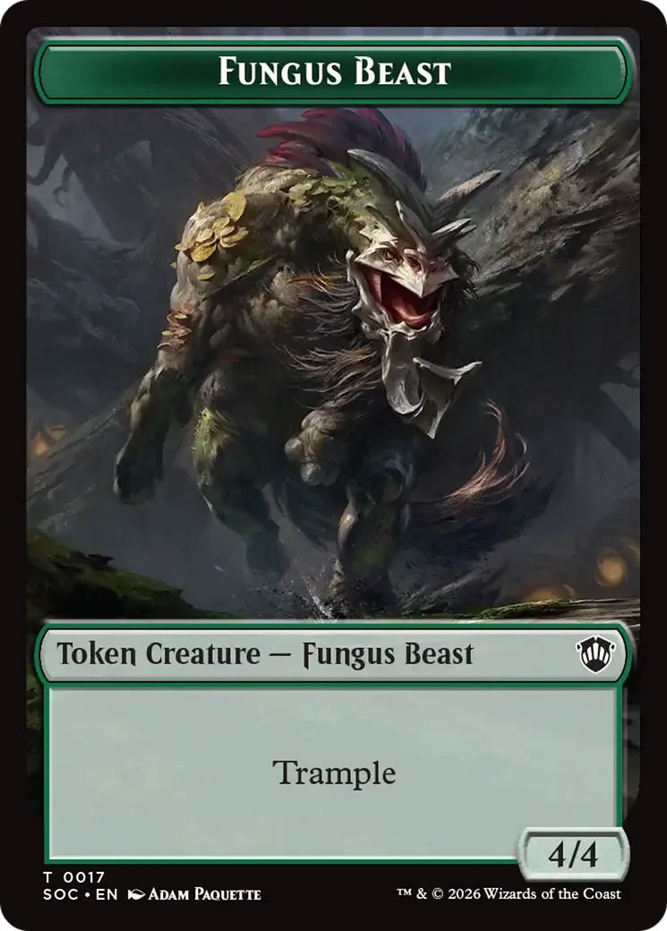 Fungus Beast // Goat Token (TSOC)