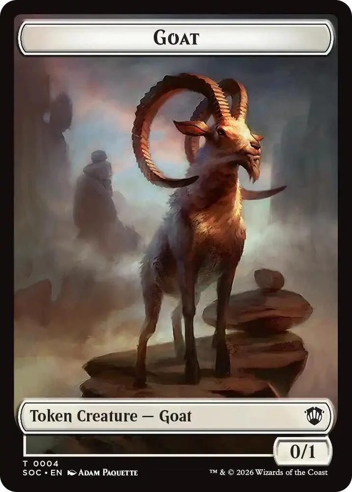 Fungus Beast // Goat Token (TSOC) - Image 2