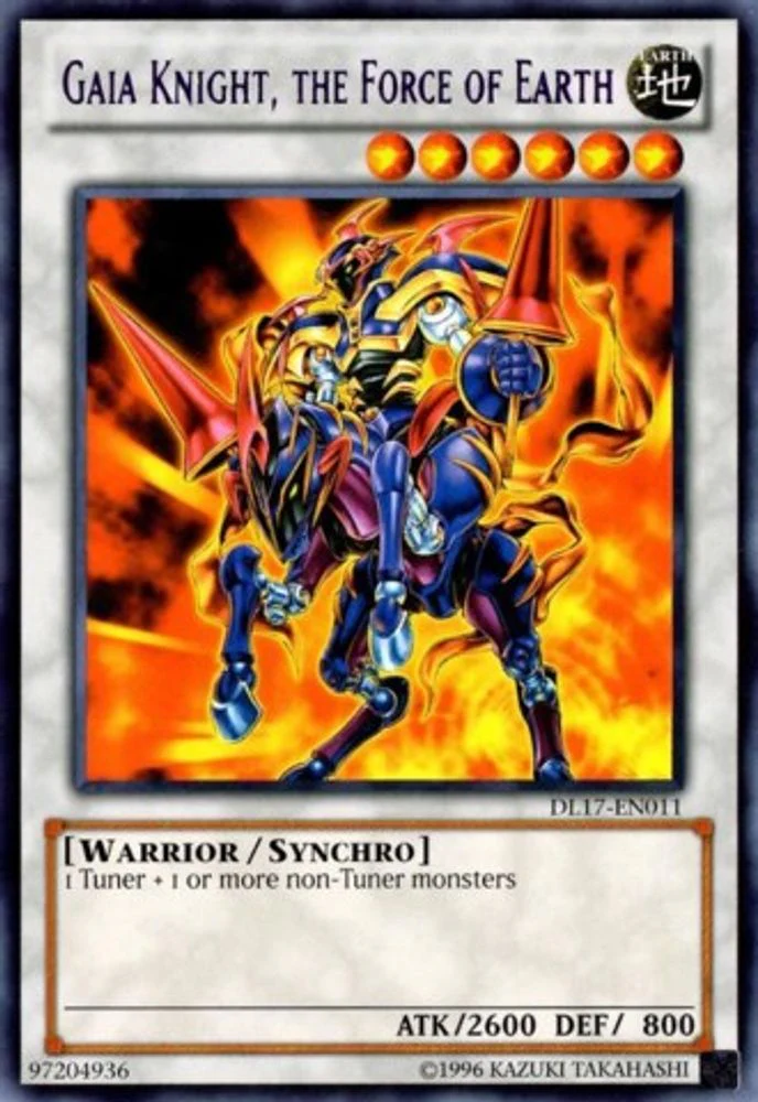 Gaia Knight, the Force of Earth (Purple) - DL17-EN011 - Rare