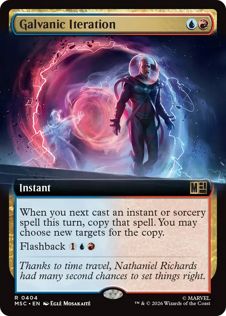 Galvanic Iteration - Extended Art (MSC)