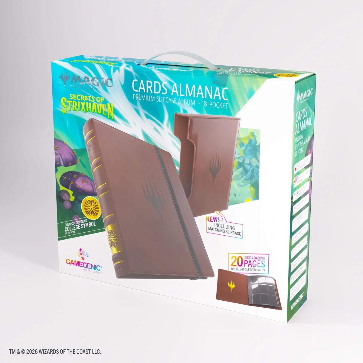 Gamegenic - 18-Pocket Binder: Card Almanac - MTG: Secrets of Strixhaven - Various Design - Image 3