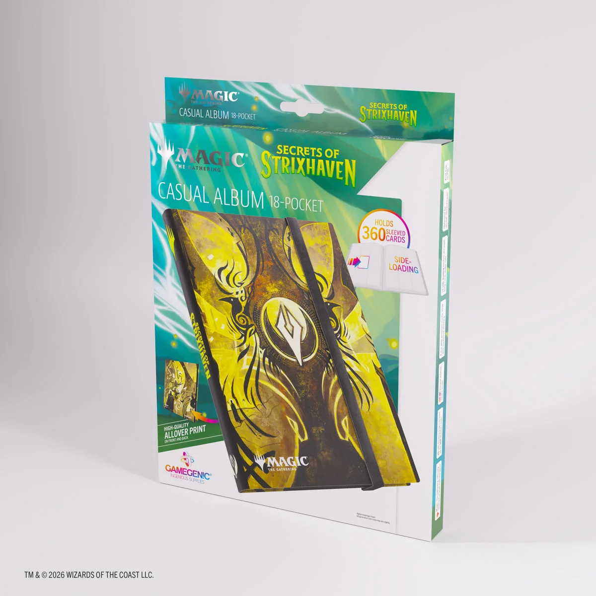 Gamegenic - 18-Pocket Binder - MTG: Secrets of Strixhaven - Various Design