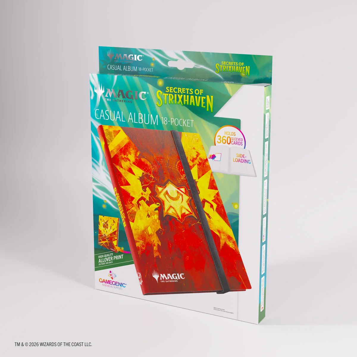 Gamegenic - 18-Pocket Binder - MTG: Secrets of Strixhaven - Various Design - Image 3