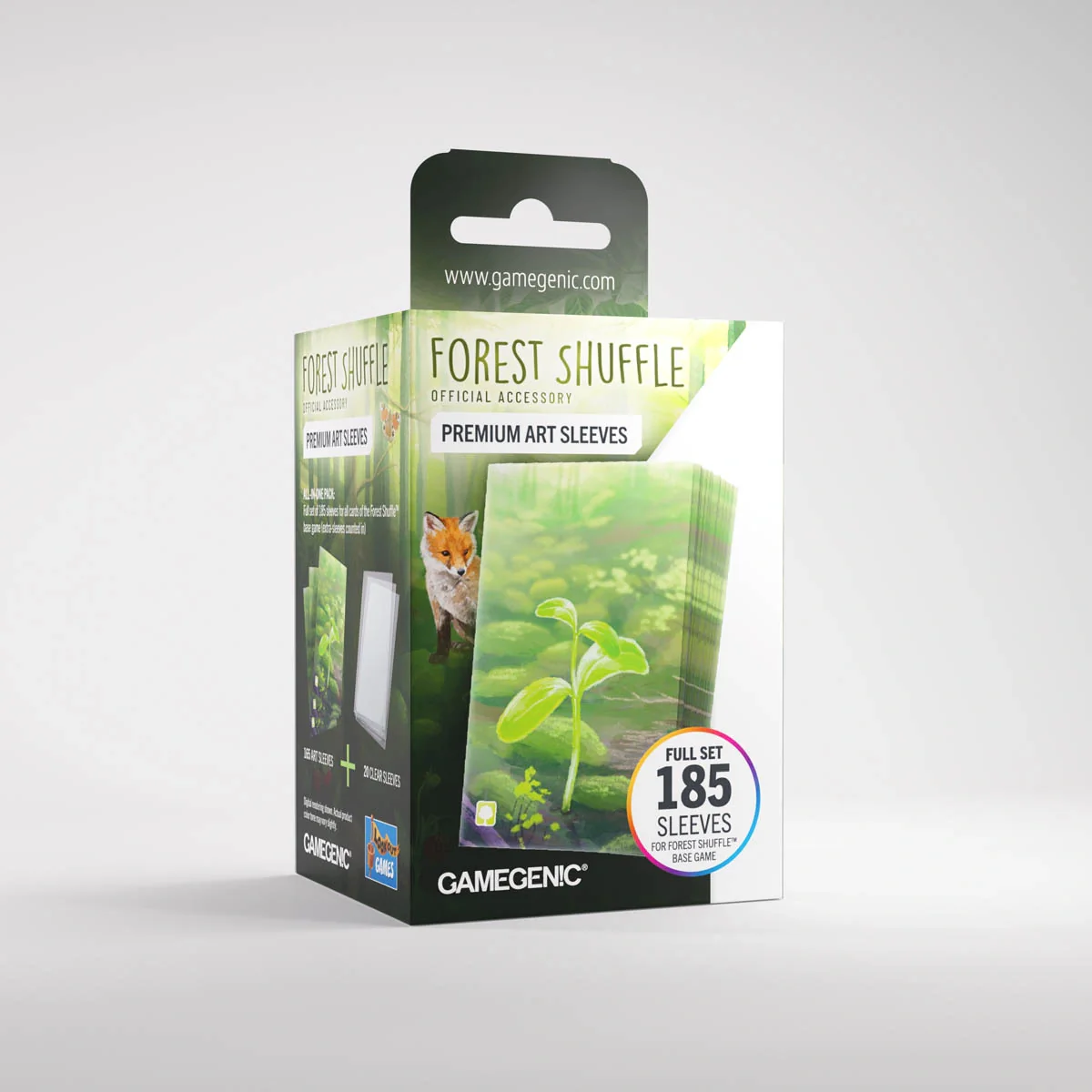 Gamegenic - 185ct Forest Shuffle Art Sleeves