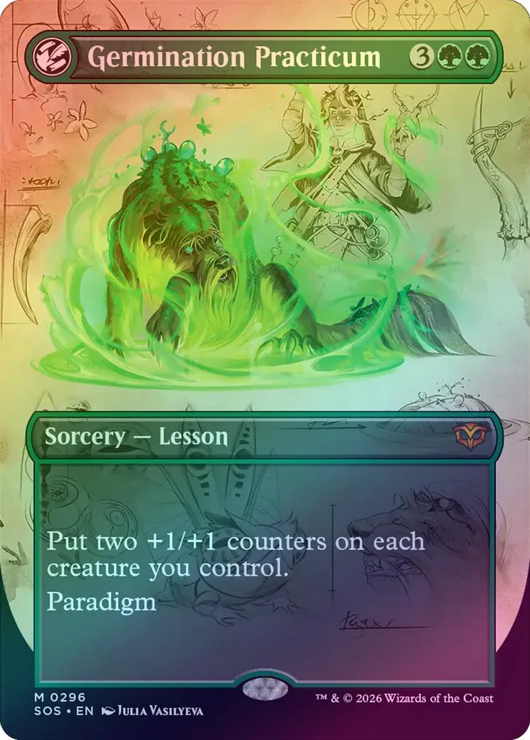 Germination Practicum - Borderless (Foil) (SOS)