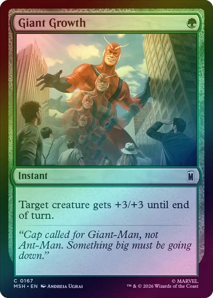 Giant Growth (Foil) (MSH)
