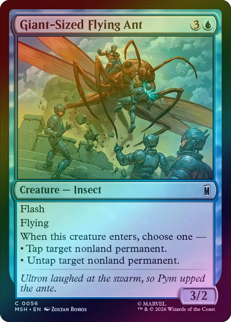 Giant-Sized Flying Ant (Foil) (MSH)