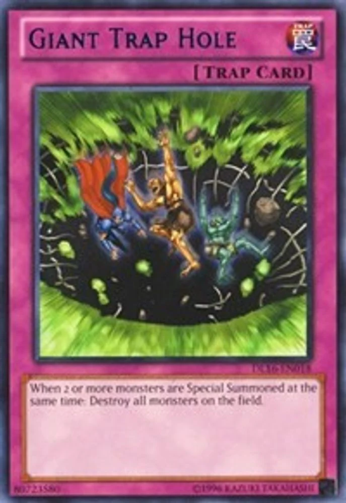 Giant Trap Hole (Blue) - DL16-EN017 - Rare