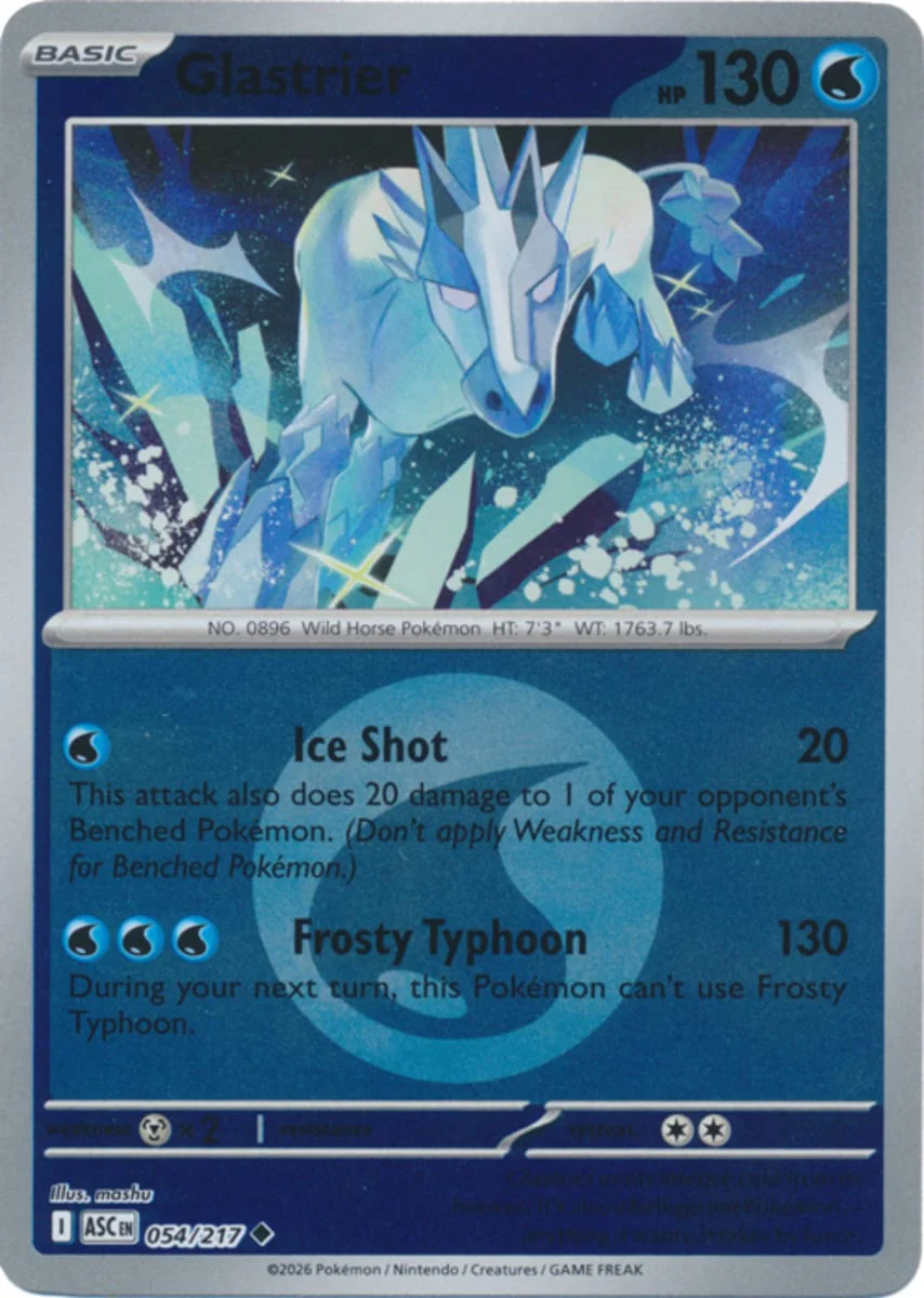 Glastrier (Energy Symbol Pattern) - 054/217 - Uncommon