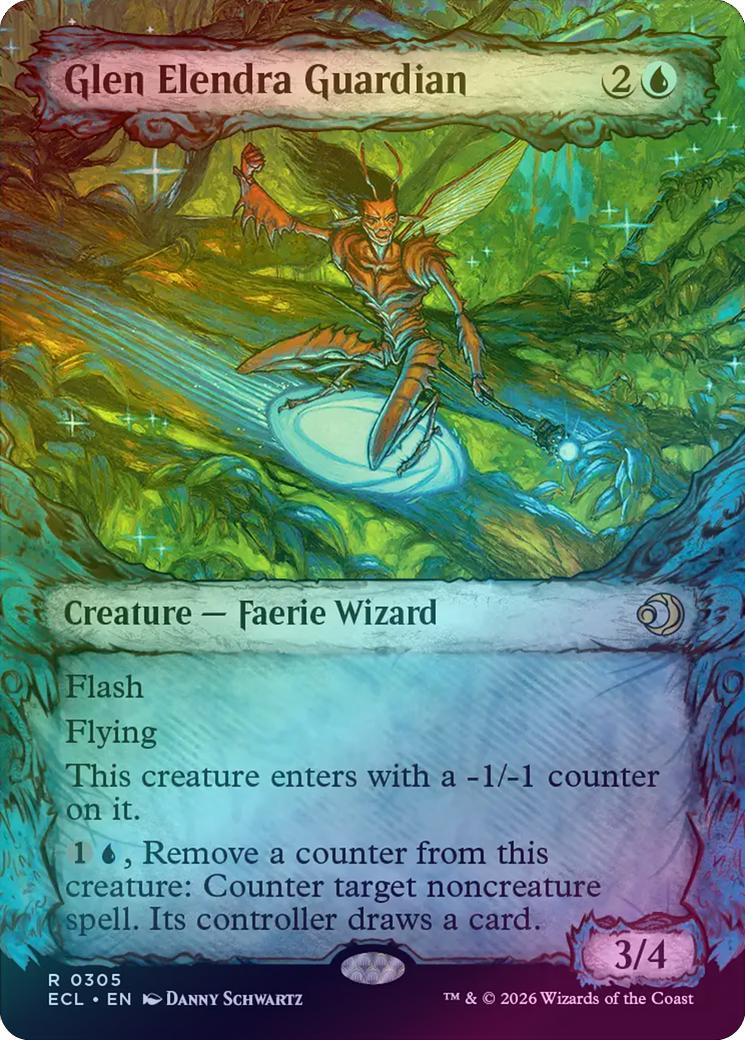 Glen Elendra Guardian - Fable Frame Showcase (Foil) (ECL)