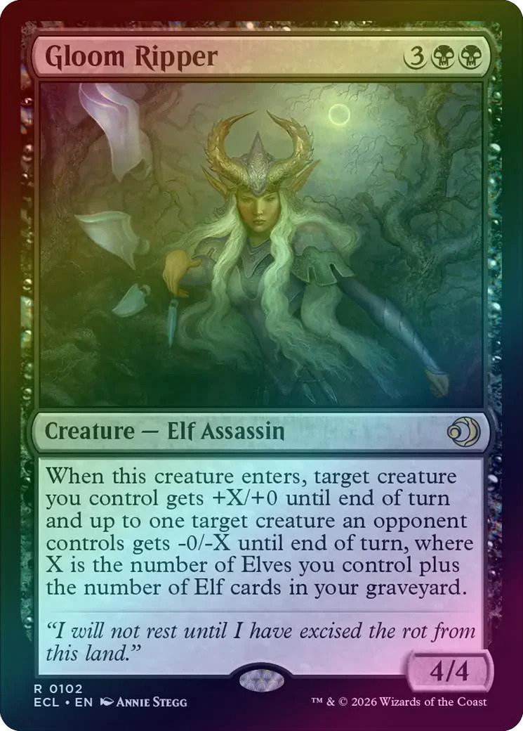 Gloom Ripper (Foil) (ECL)
