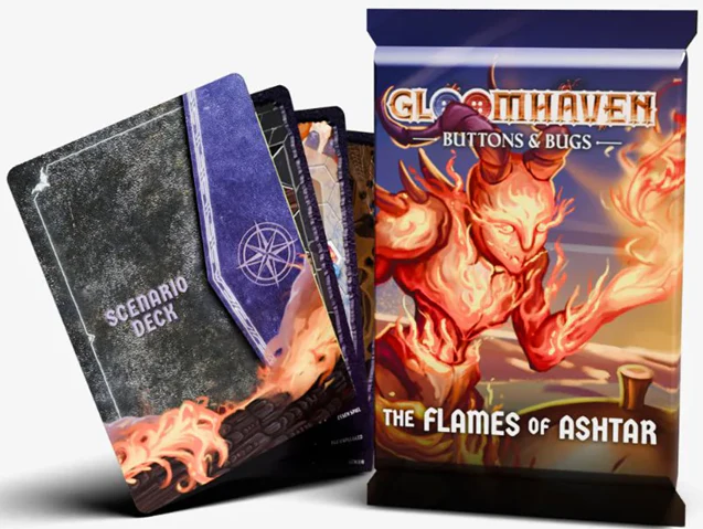 Gloomhaven: Buttons & Bugs Flames of Ashtar Expansion (Pre-Order)