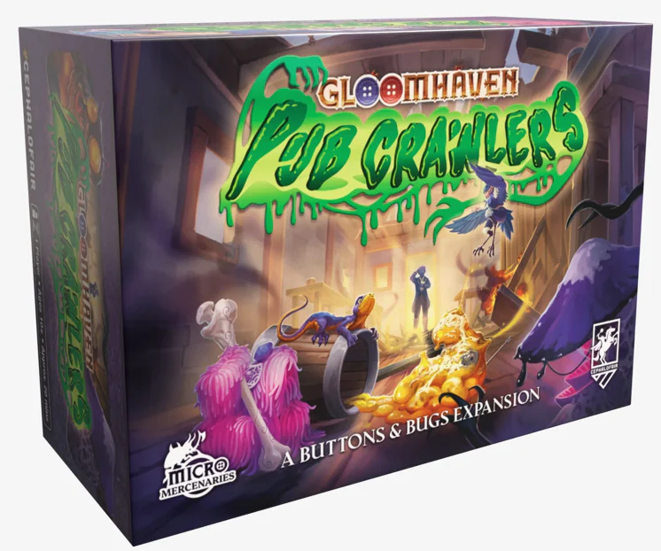 Gloomhaven: Buttons & Bugs Pub Crawlers Expansion (Pre-Order)