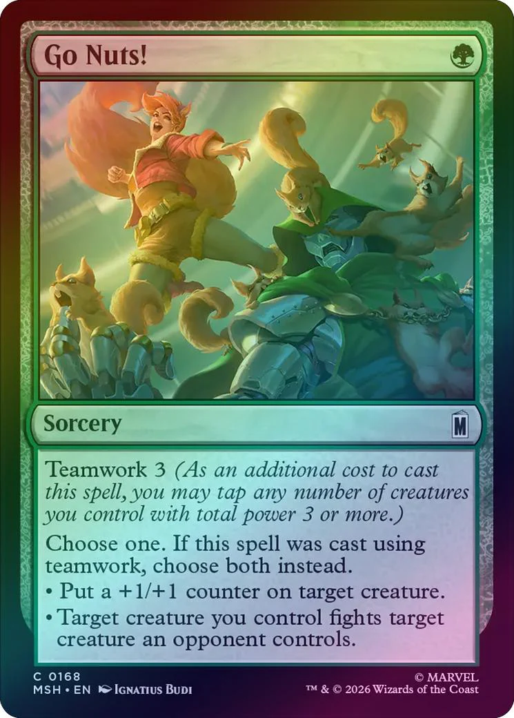 Go Nuts! (Foil) (MSH)