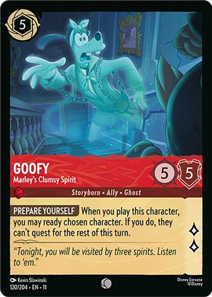 Goofy (Marley's Clumsy Spirit) - 120/204 - Common