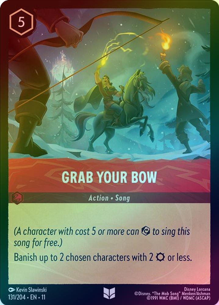 Grab Your Bow - 131/204 - Uncommon (Foil)