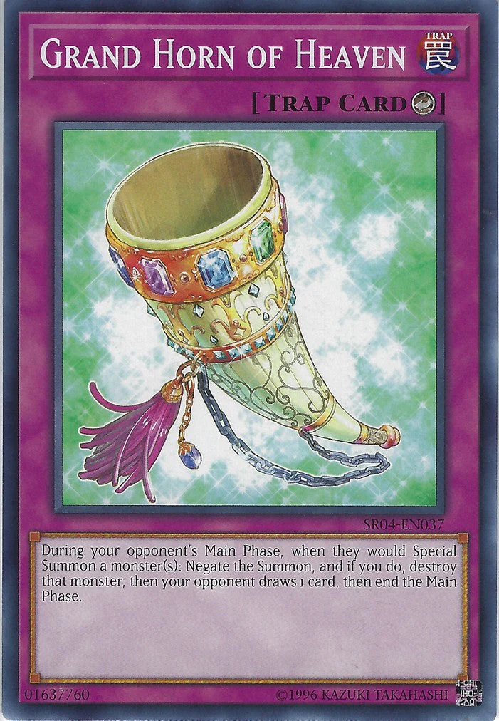 Grand Horn of Heaven - SR04-EN037 - Common - Unlimited