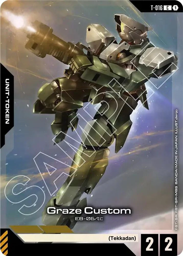 Graze Custom (Premium Card Collection Gundam Assemble) - T-016 - Common