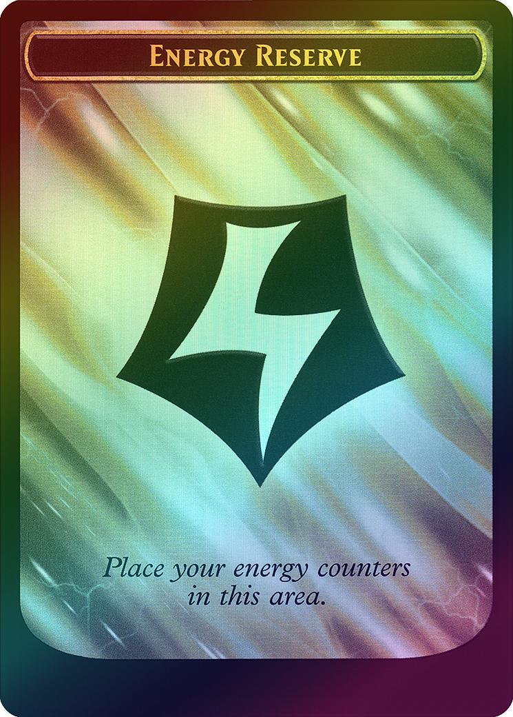 Gremlin // Energy Reserve Token - League Promo (Foil) (L17) - Image 2