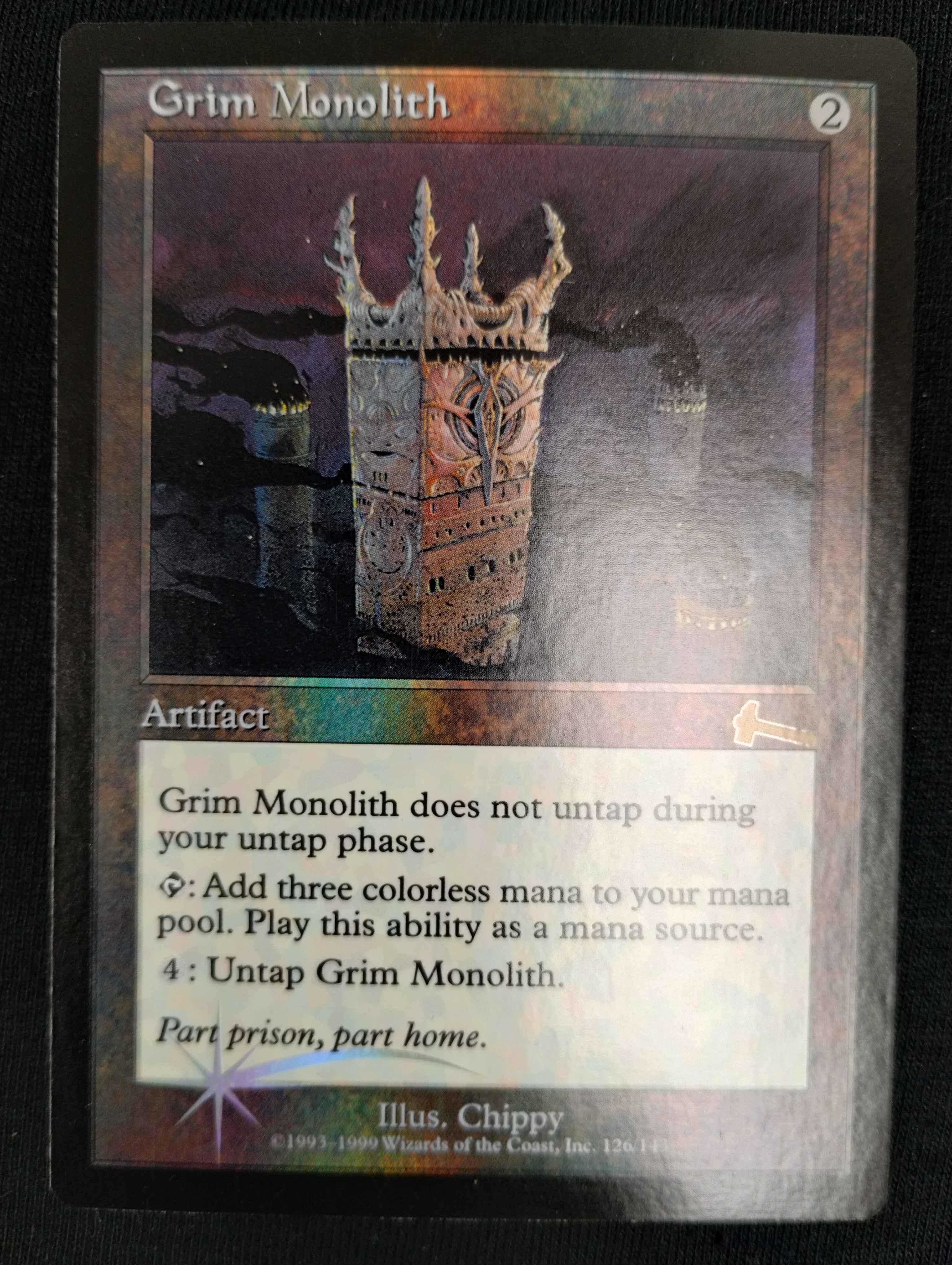 Grim Monolith - Foil - Urza's Legacy - NM
