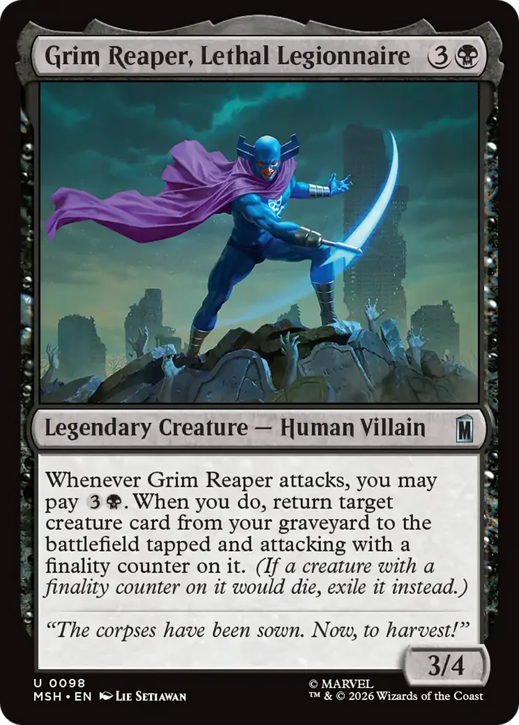 Grim Reaper, Lethal Legionnaire (MSH)