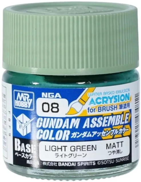Gundam Assemble Color - Light Green [NGA08] (Pre-Order)