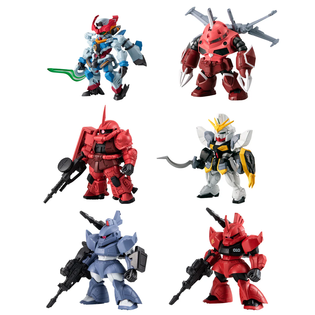 Gundam - Gundam Converge #27 Shokugan - Various Design