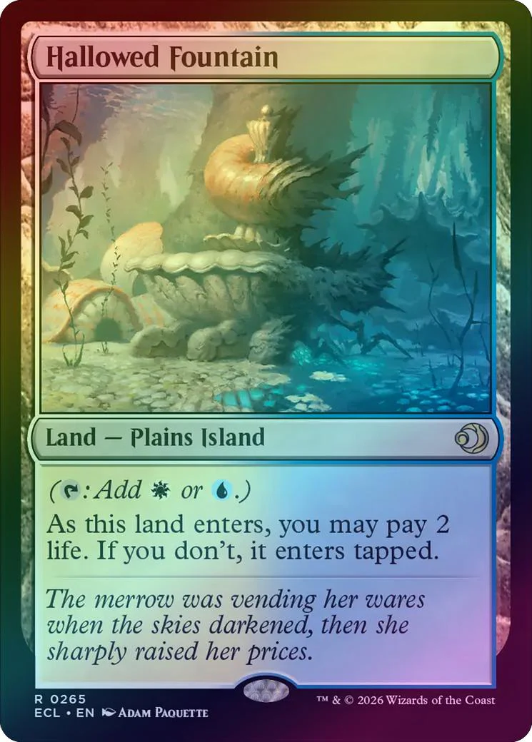Hallowed Fountain (Foil) (ECL)