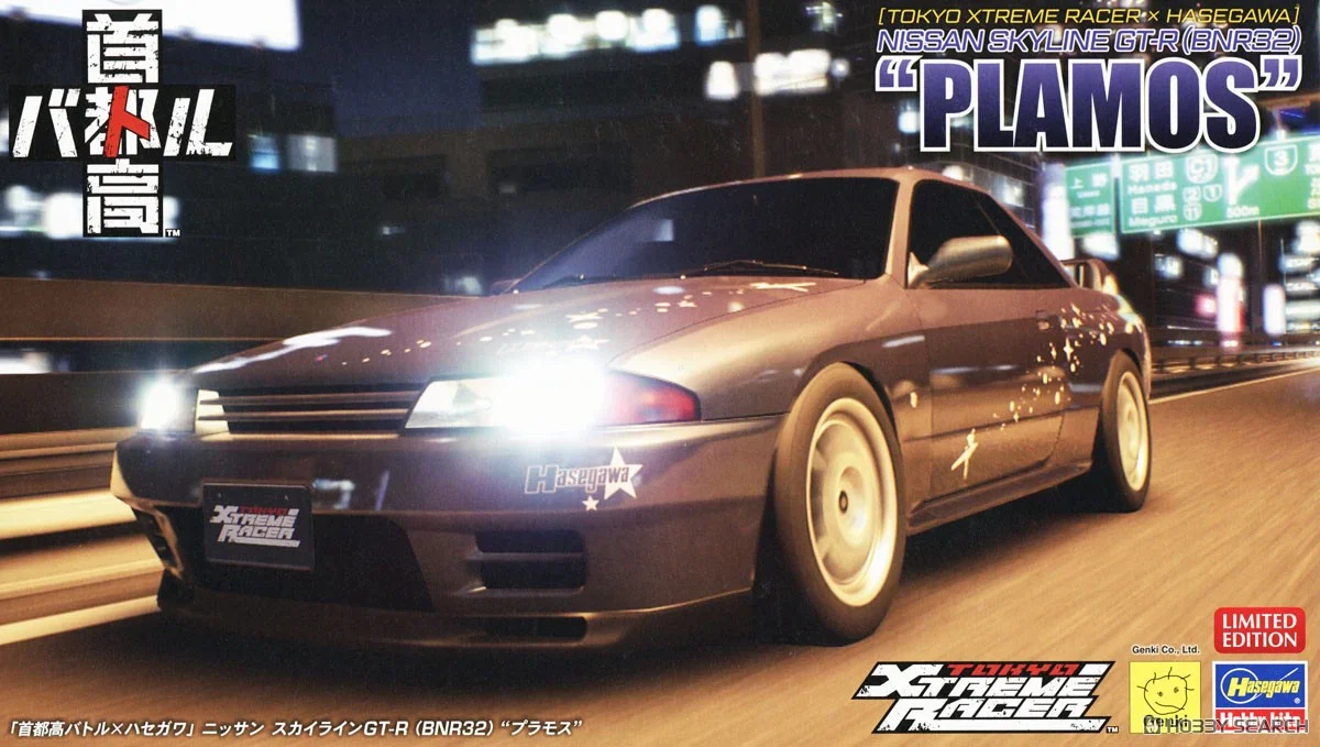 Hasegawa - [Tokyo Xtreme Racer x Hasegawa] Nissan Skyline GT-R (BNR32) "Plamos" 1/24
